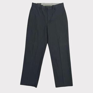 Orvis Mens Grey Cotton Dress Pants